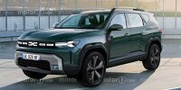 Dacia Duster (2024) als Rendering von Motor1.com