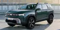 Dacia Duster (2024) als Rendering von Motor1.com