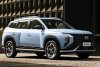 Bild zum Inhalt: Hyundai Mufasa (2023) debütiert mit kantigem Tucson-Design