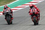 Maverick Vinales (Aprilia) und Francesco Bagnaia (Ducati) 
