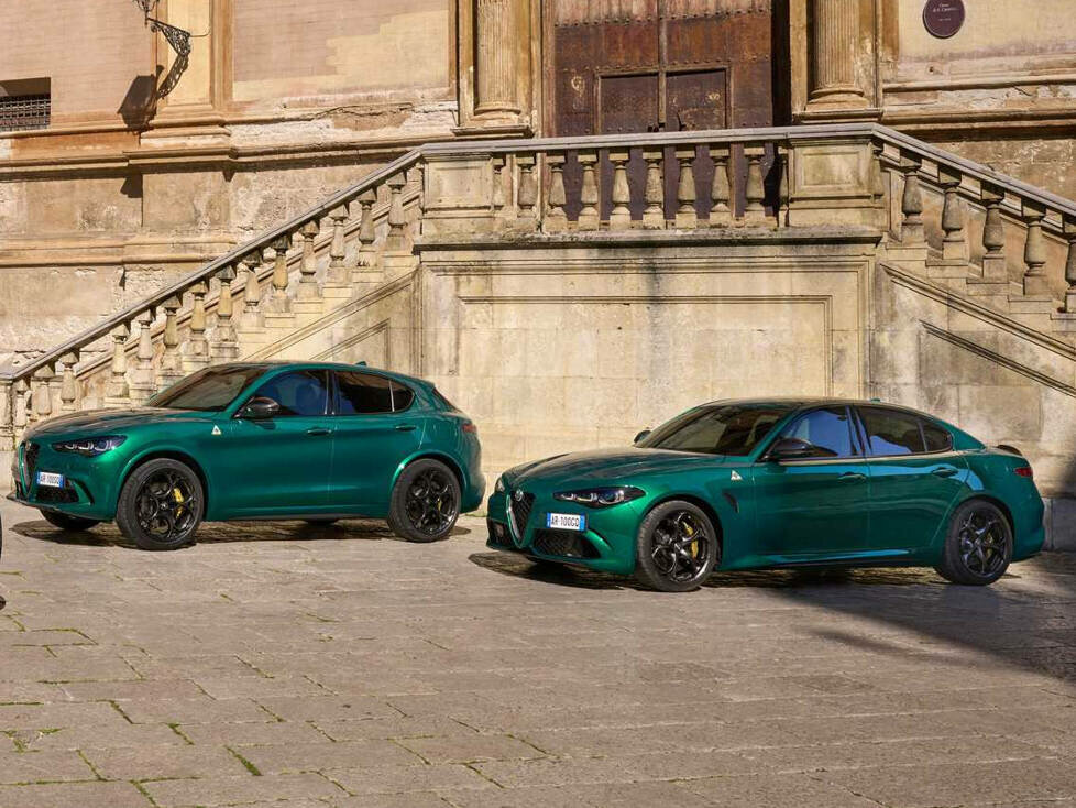 Sonderedition Alfa Romeo Giulia und Stelvio Quadrifolio