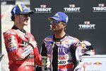 Francesco Bagnaia (Ducati) und Jorge Martin (Pramac) 
