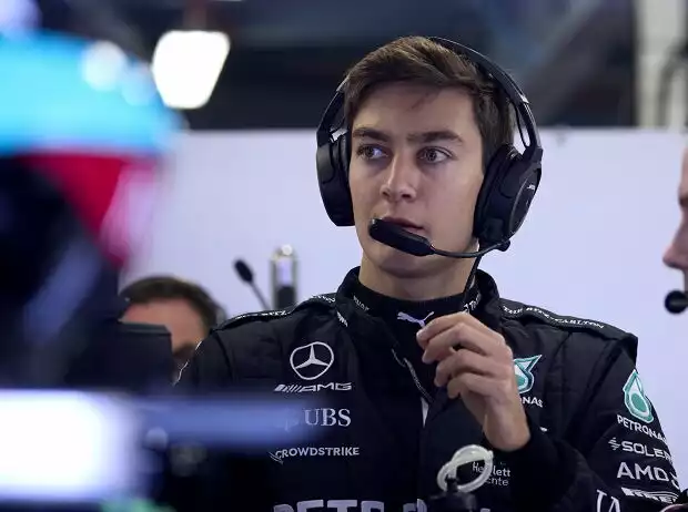 George Russell (Mercedes W14) beim Formel-1-Rennen in Australien 2023 Titel-Bild zur News: George Russell (Mercedes W14) beim Formel-1-Rennen in Australien 2023