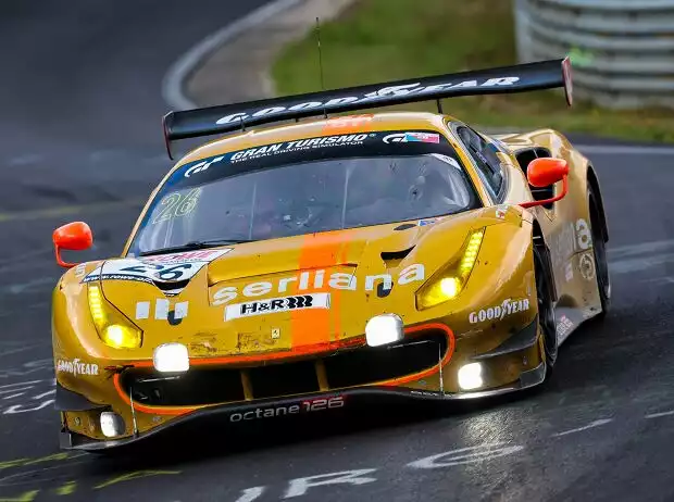 Die Fans müssen bei den 24h Nürburgring 2023 auf den octane126-Ferrari verzichten Titel-Bild zur News: Die Fans müssen bei den 24h Nürburgring 2023 auf den octane126-Ferrari verzichten