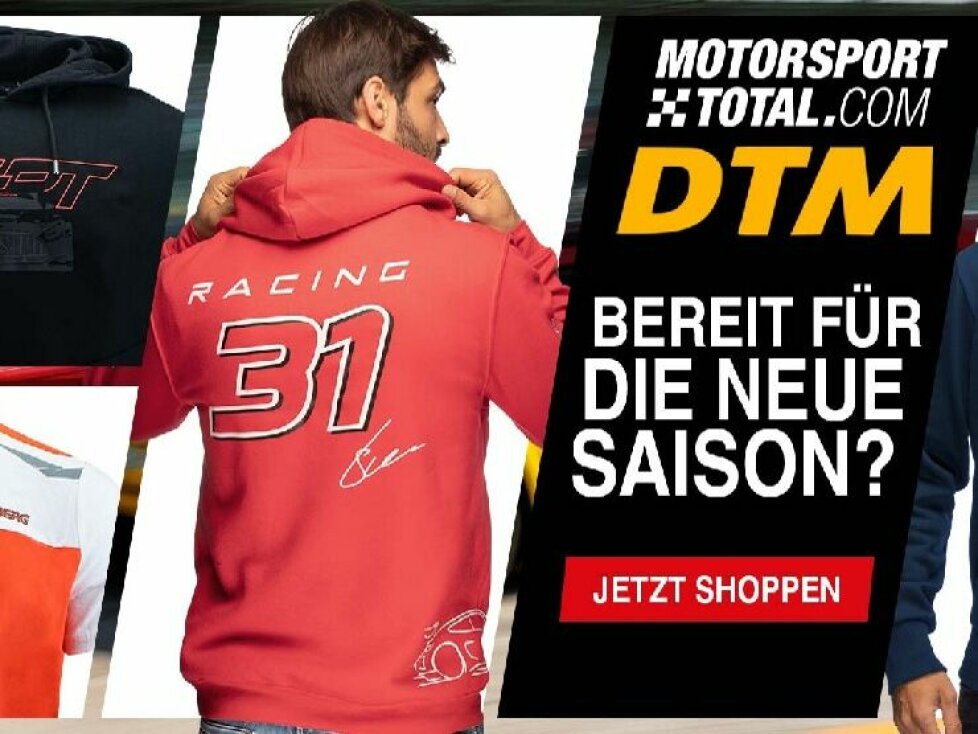 Die offiziellen Fanwear-Kollektion 2023 der DTM-Teams HRT, Winward und Schubert sind ganz frisch in unserem Fanshop eingetroffen