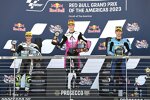 Jaume Masia (Leopard), Ivan Ortola (MTA Racing) und Xavier Artigas (PrüstelGP) 