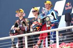 Pedro Acosta ( Ajo), Tony Arbolino (Marc VDS) und Bo Bendsneyder (SAG) 