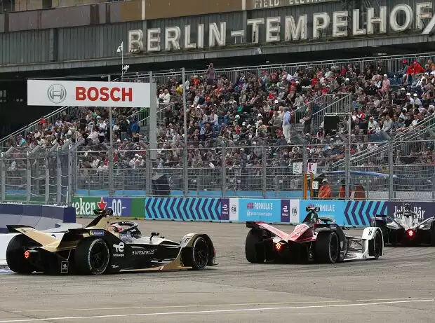 Formel-E-Action auf dem Flughafen Berlin-Tempelhof Titel-Bild zur News: Formel-E-Action auf dem Flughafen Berlin-Tempelhof