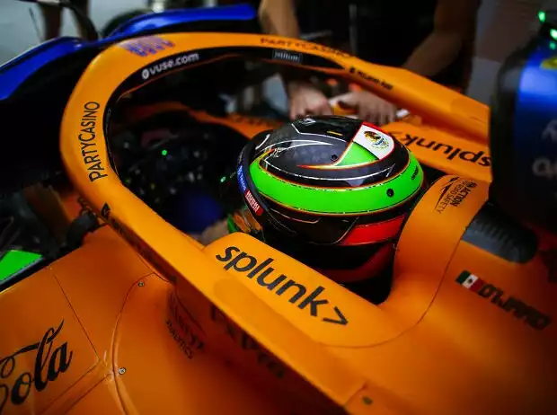 Titel-Bild zur News: Patricio O'Ward im Training zum Formel-1-Rennen in Abu Dhabi 2022