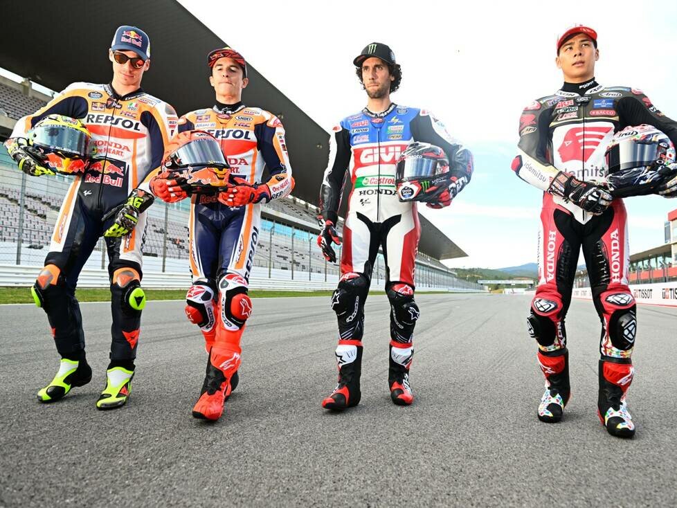 Joan Mir, Marc Marquez, Alex Rins, Takaaki Nakagami