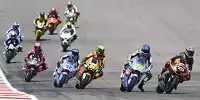 Moto2-Action auf dem Circuit of The Americas in Austin