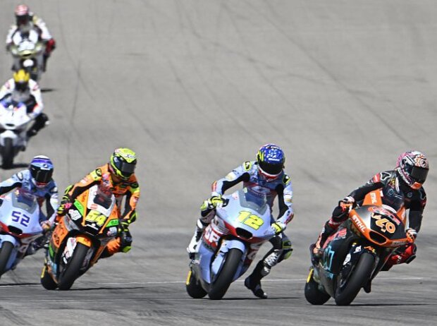Moto2-Action auf dem Circuit of The Americas in Austin Moto2-Action auf dem Circuit of The Americas in Austin