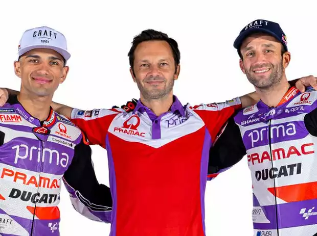Jorge Martin, Gino Borsoi, Johann Zarco Titel-Bild zur News: Jorge Martin, Gino Borsoi, Johann Zarco