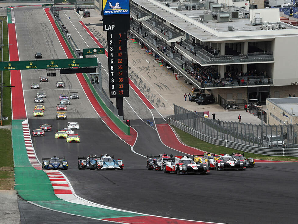 Start der WEC 2019/20 auf dem Circuit of The Americas in Austin