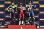Jonathan Rea, Alvaro Bautista und Toprak Razgatlioglu