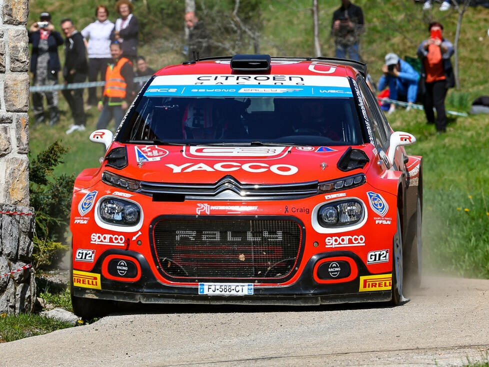 Citroen-Pilot Yohan Rossel gewann die WRC2-Wertung