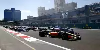 Startphase beim Grand Prix von Aserbaidschan 2022 der Formel 1