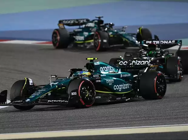 Fernando Alonso, George Russell, Lance Stroll Titel-Bild zur News: Fernando Alonso, George Russell, Lance Stroll