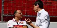 Frederic Vasseur und Toto Wolff