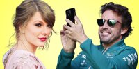 Taylor Swift und Fernando Alonso (Fotomontage)