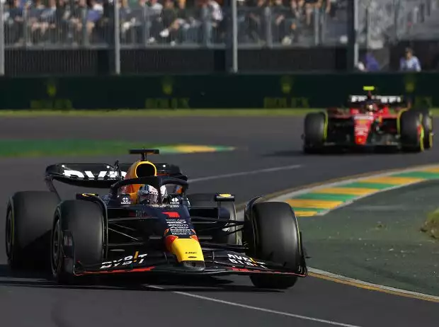 Max Verstappen, Carlos Sainz Titel-Bild zur News: Max Verstappen, Carlos Sainz
