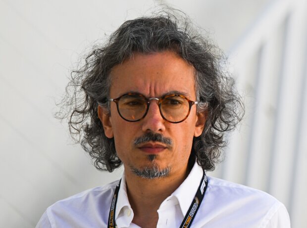 Titel-Bild zur News: Ferrari-Sportchef Laurent Mekies 2023 beim Formel-1-Rennen in Baku