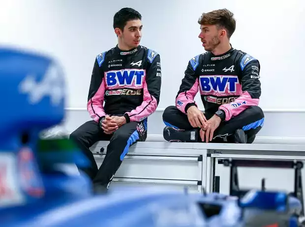 Titel-Bild zur News: Esteban Ocon, Pierre Gasly