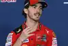 Bild zum Inhalt: Francesco Bagnaia entgegnet Kritik: "Nicht gestürzt, weil ich geführt habe"