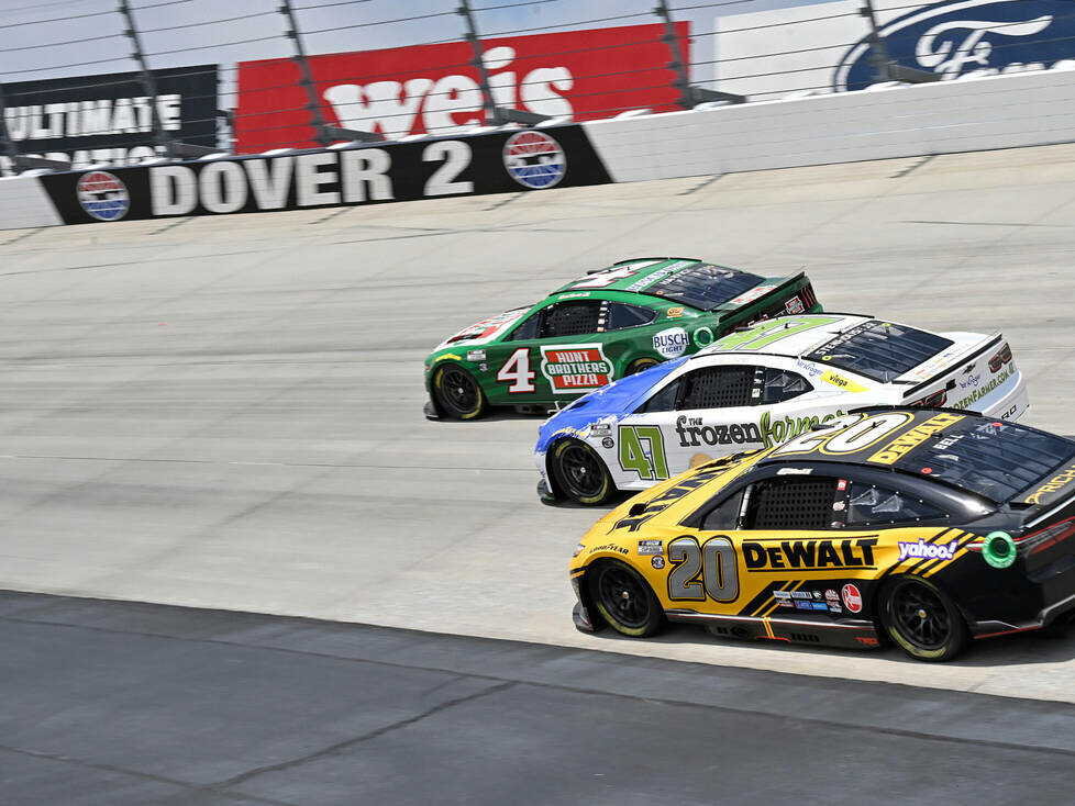 NASCAR-Action in Dover: Christopher Bell, Ricky Stenhouse, Kevin Harvick