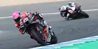 Bild zum Inhalt: MotoGP Training 2 Jerez 2023: Aprilia-Duo vorne, Bagnaia & Quartararo in Q1