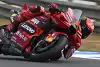 Bild zum Inhalt: Bagnaia nach P13 am Jerez-Freitag: "Gefühl für Vorderrad nicht sehr gut"