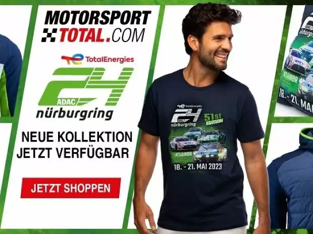 Neuer, offizieller 24h-Nürburgring-Merch: Jetzt Hoodies, Caps und Jacken kaufen und stilecht zum 24h-Rennen 2023 reisen! Titel-Bild zur News: Neuer, offizieller 24h-Nürburgring-Merch: Jetzt Hoodies, Caps und Jacken kaufen und stilecht zum 24h-Rennen 2023 reisen!