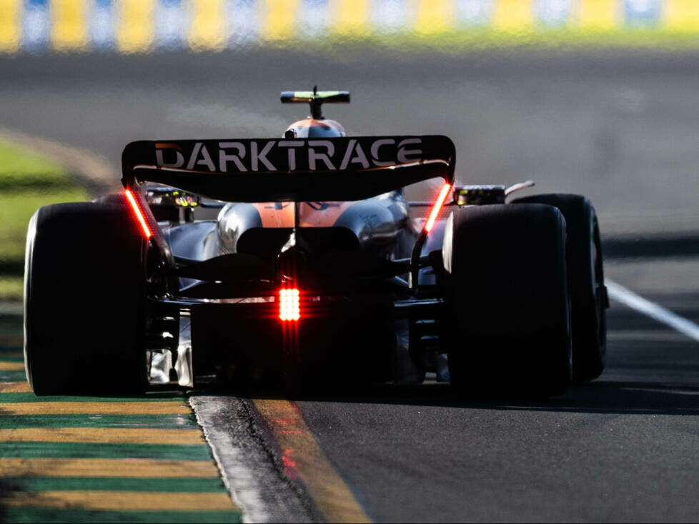 Lando Norris (McLaren) beim Formel-1-Rennen in Australien 2023