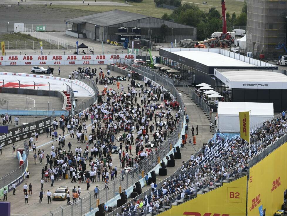 Berlin E-Prix, Startaufstellung, Zuschauer, Fans