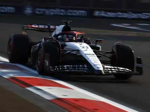 Titel-Bild zur News: Nyck de Vries (AlphaTauri AT04) beim Qualifying zum Formel-1-Rennen in Aserbaidschan 2023