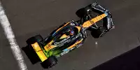 Oscar Piastri im modifizierten McLaren MCL60 beim Formel-1-Rennen in Baku 2023