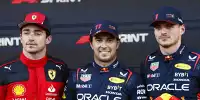 Bild zum Inhalt: F1-Sprint Baku: Perez siegt, Verstappen sauer auf Russell!