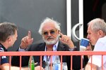 Christian Horner, Flavio Briatore und Helmut Marko 