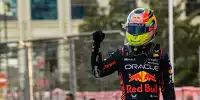 Sergio Perez (Red Bull) feiert den Sieg beim Formel-1-Sprint in Baku 2023