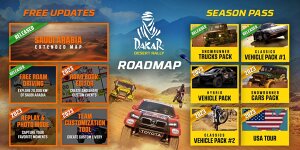 Dakar Desert Rally: Neuigkeiten zu den noch ausstehenden DLC-Paketen