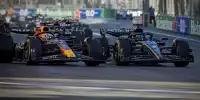 George Russell, Max Verstappen, Lewis Hamilton