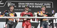Francesco Bagnaia, Brad Binder, Jack Miller