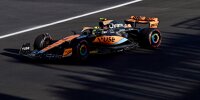 Bild zum Inhalt: Kurios: McLaren wollte Lando Norris auf Intermediates fahren lassen!
