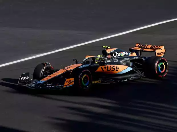 Lando Norris (McLAren MCL60) im Qualifying zum Formel-1-Rennen in Aserbaidschan 2023 Titel-Bild zur News: Lando Norris (McLAren MCL60) im Qualifying zum Formel-1-Rennen in Aserbaidschan 2023