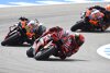 Bild zum Inhalt: MotoGP-Rennen in Jerez 2023: Francesco Bagnaia gewinnt Duell gegen Brad Binder