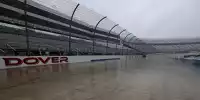 Regen am Dover International Speedway