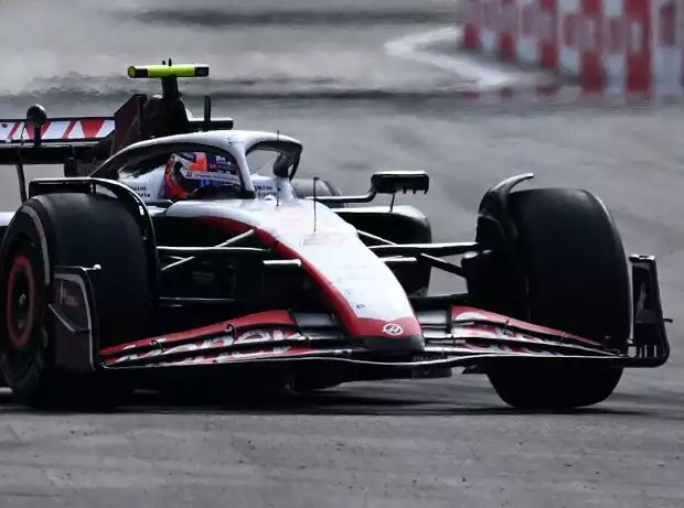 Nico Hülkenberg im Haas VF-23 beim Formel-1-Rennen in Baku 2023 Titel-Bild zur News: Nico Hülkenberg im Haas VF-23 beim Formel-1-Rennen in Baku 2023