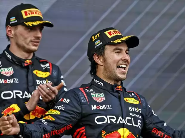 Max Verstappen, Sergio Perez Titel-Bild zur News: Max Verstappen, Sergio Perez