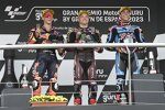 Pedro Acosta (KTM Ajo), Sam Lowes (Marc VDS), Alonso Lopez (Speed Up)