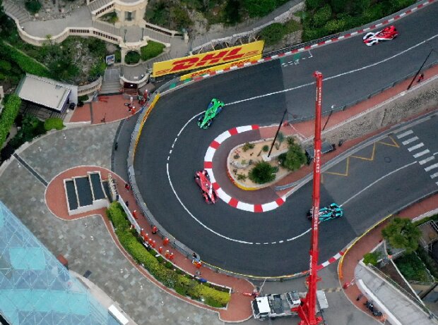 Titel-Bild zur News: Formel-E-Action in Monaco